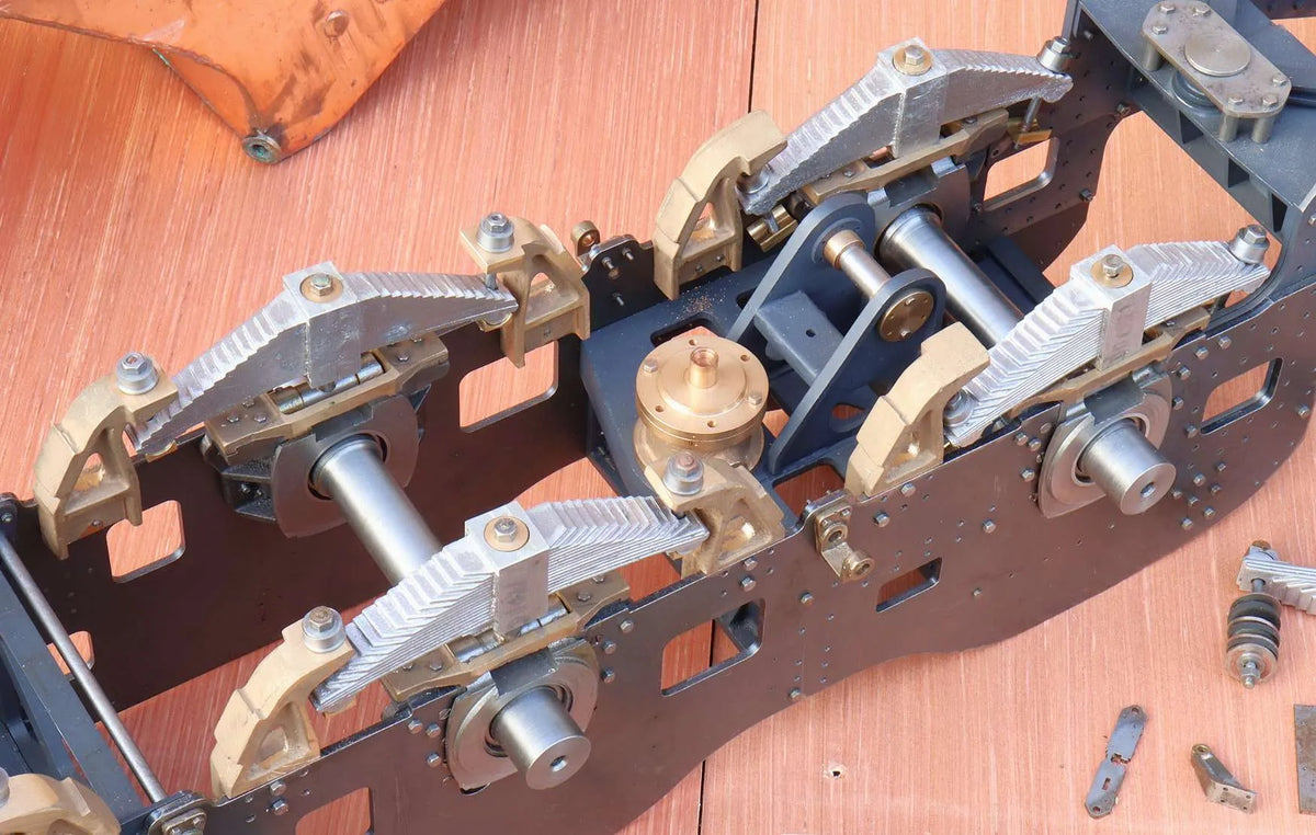 7 1/4 inch gauge LMS "Duchess" with commercial boiler