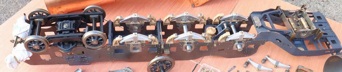7 1/4 inch gauge LMS "Duchess" with commercial boiler