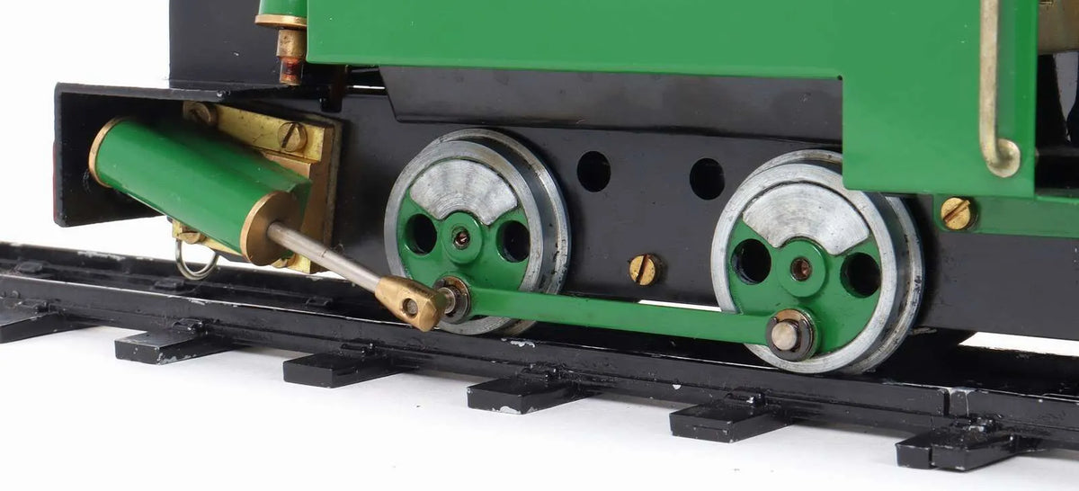 O-Gauge MSS 0-4-0T locomotive & brake van & coal truck