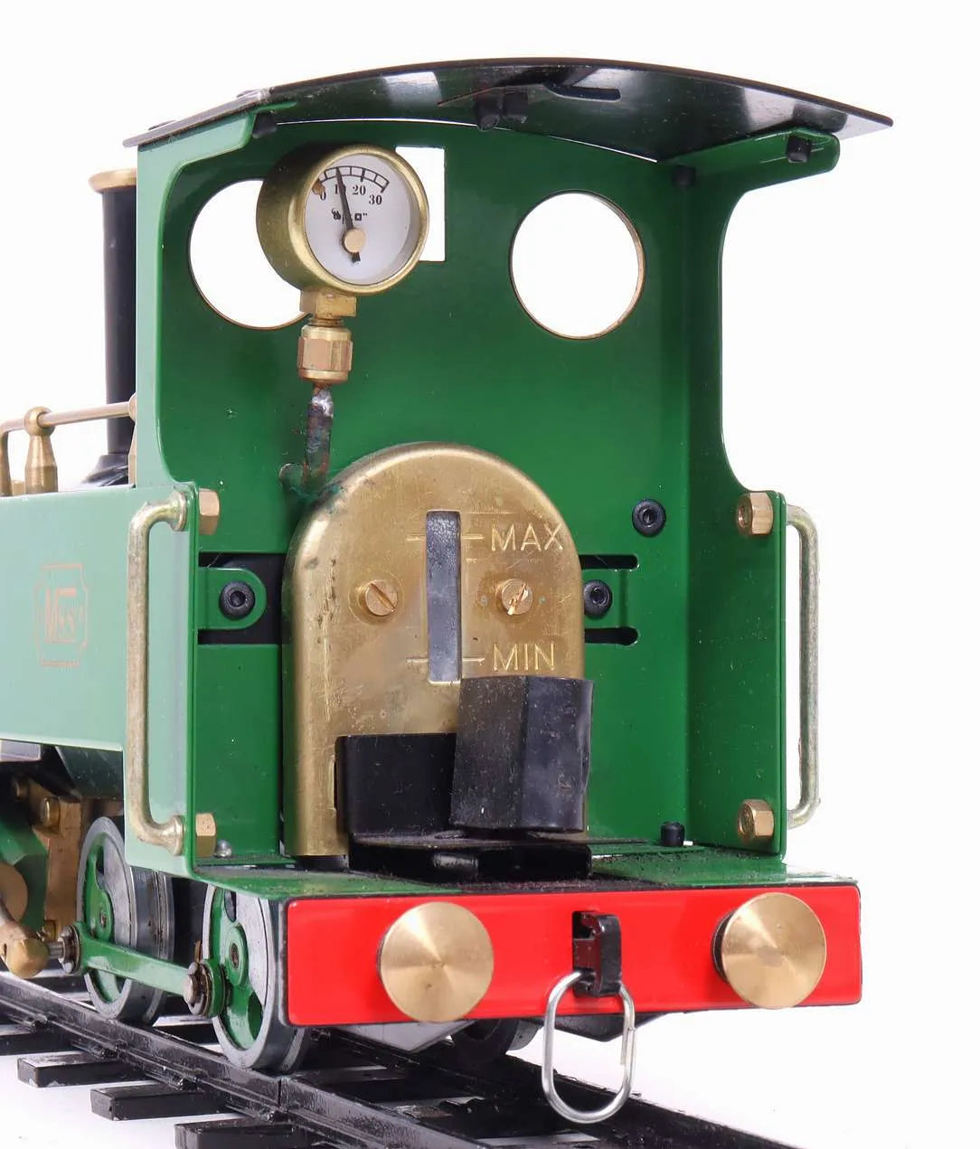 O-Gauge MSS 0-4-0T locomotive & brake van & coal truck