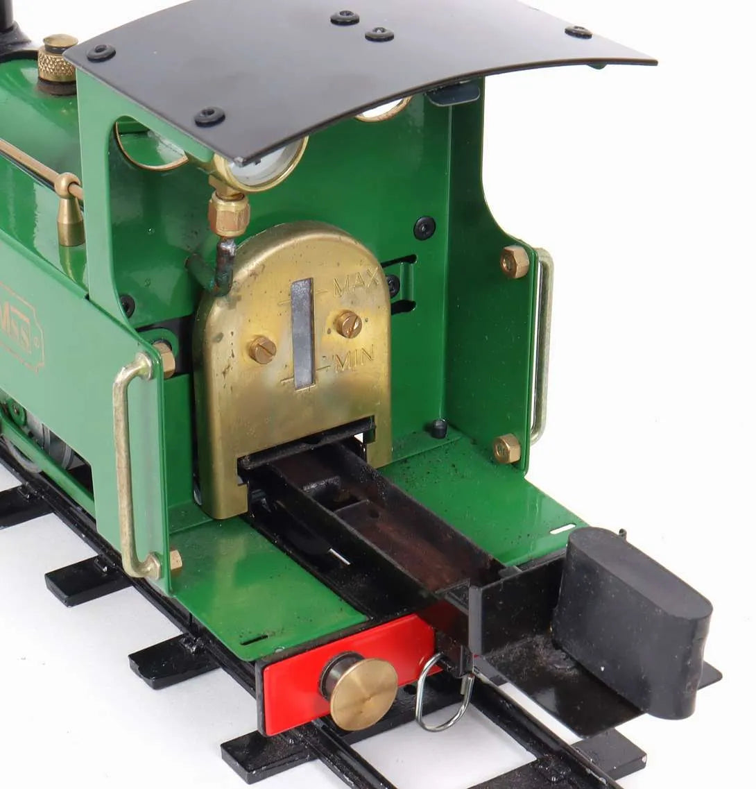 O-Gauge MSS 0-4-0T locomotive & brake van & coal truck