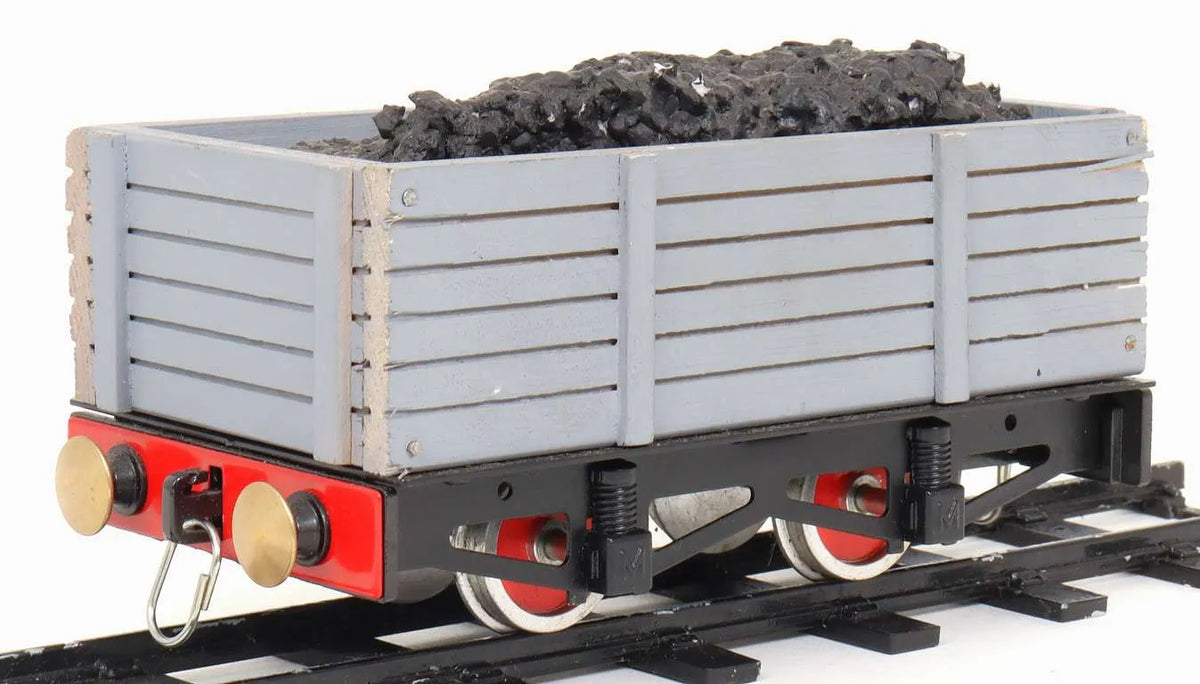 O-Gauge MSS 0-4-0T locomotive & brake van & coal truck