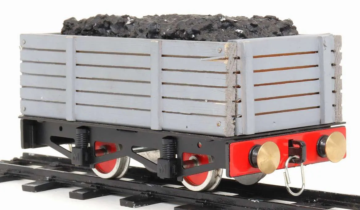 O-Gauge MSS 0-4-0T locomotive & brake van & coal truck