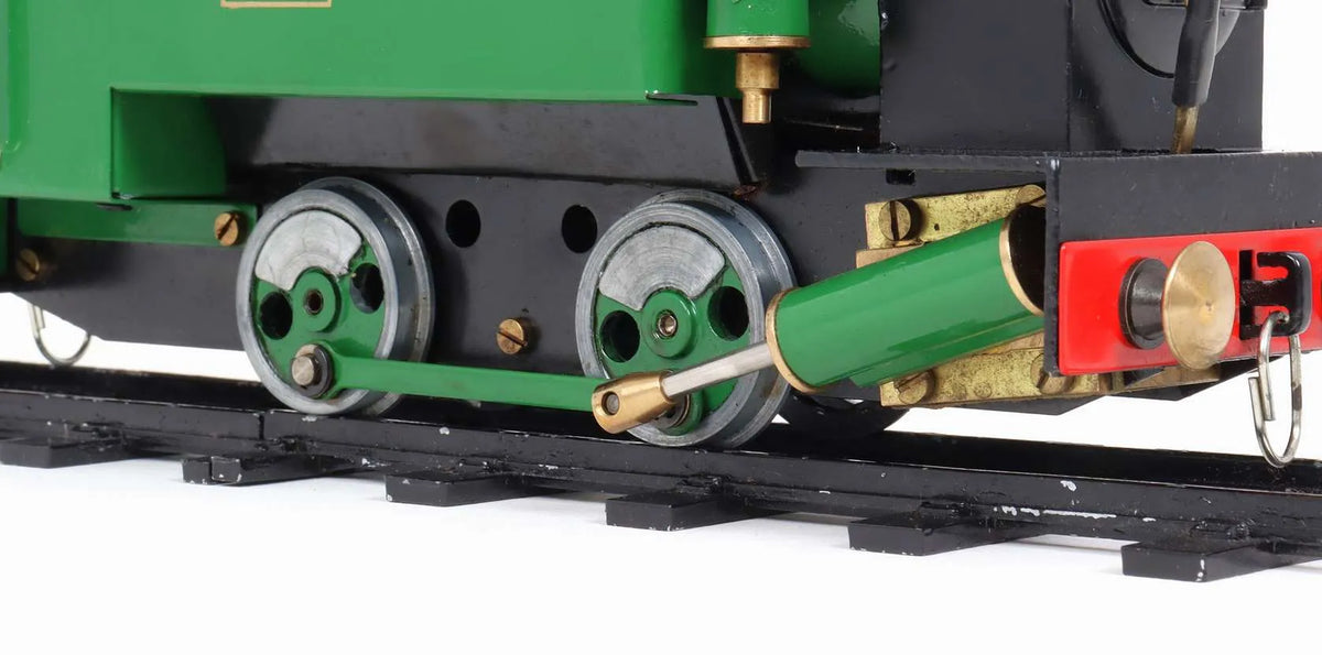 O-Gauge MSS 0-4-0T locomotive & brake van & coal truck