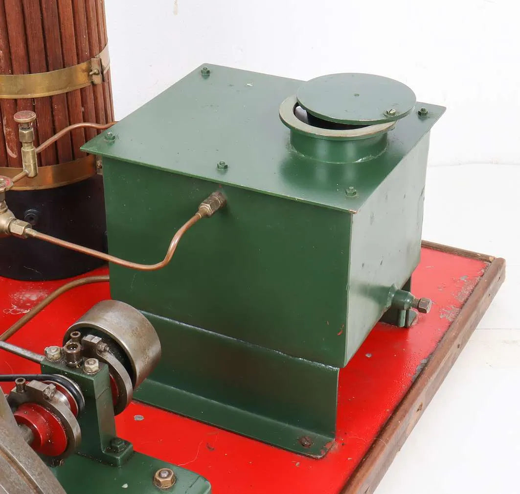 Stationary engine steam plant