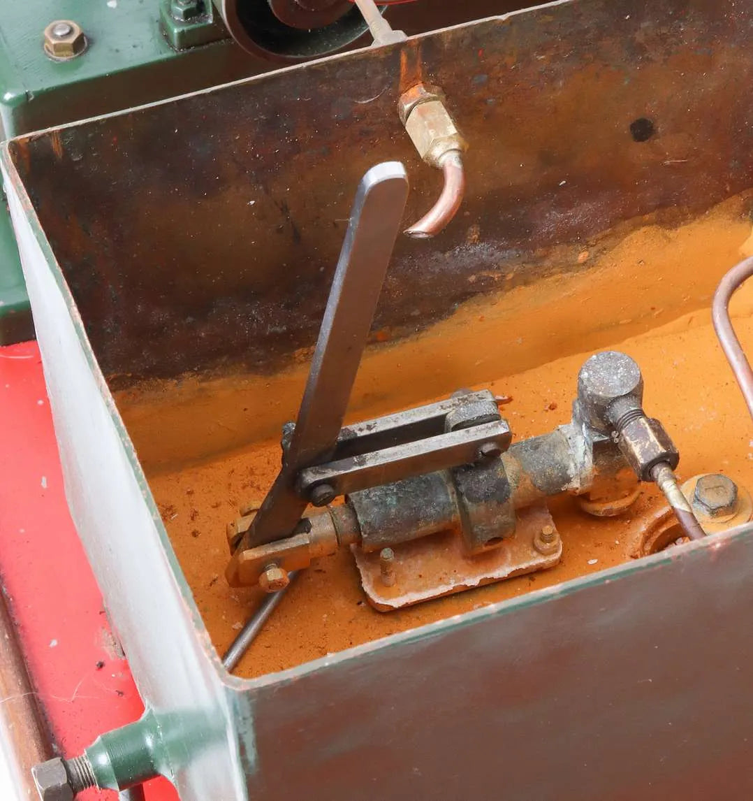 Stationary engine steam plant