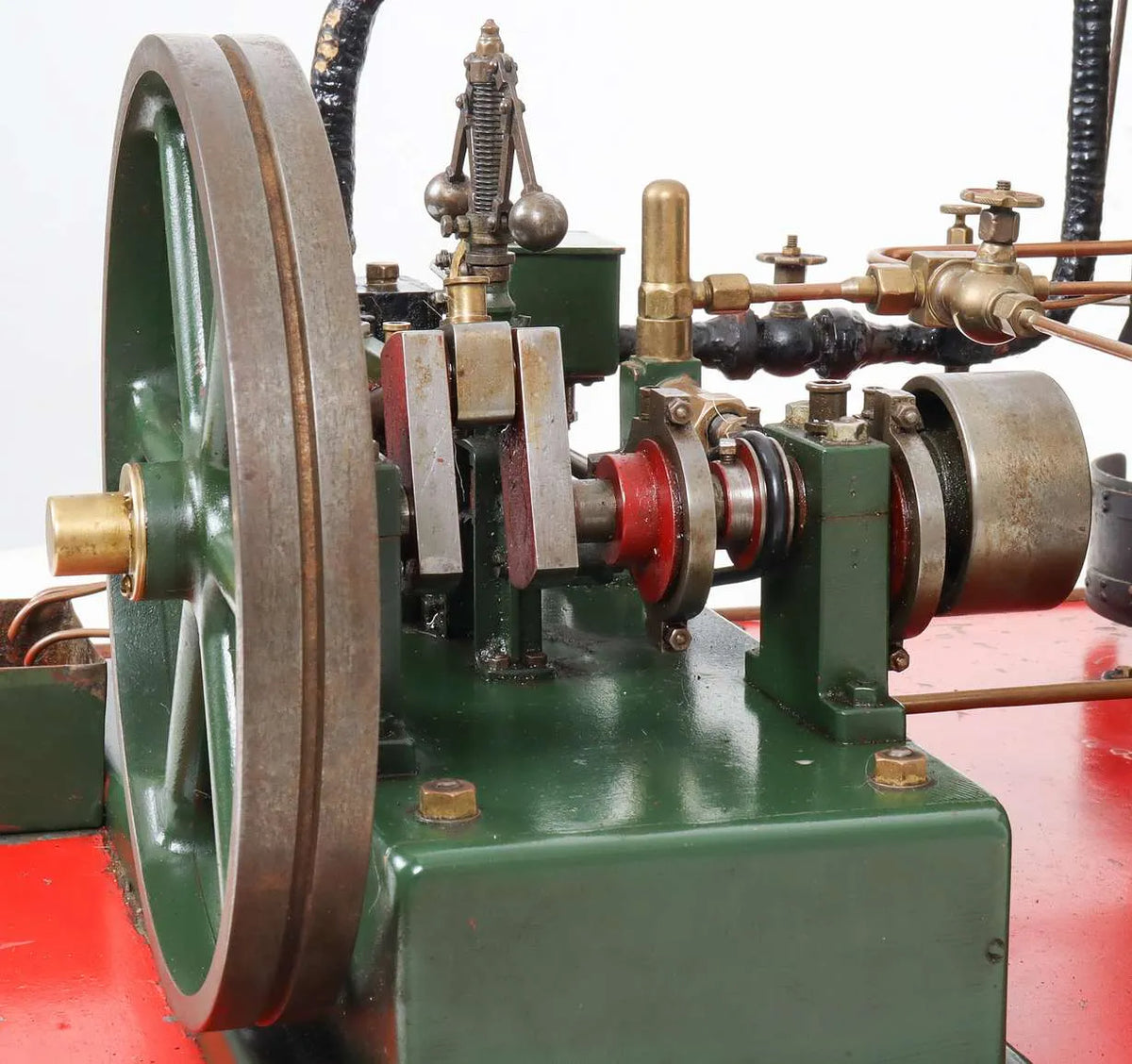 Stationary engine steam plant