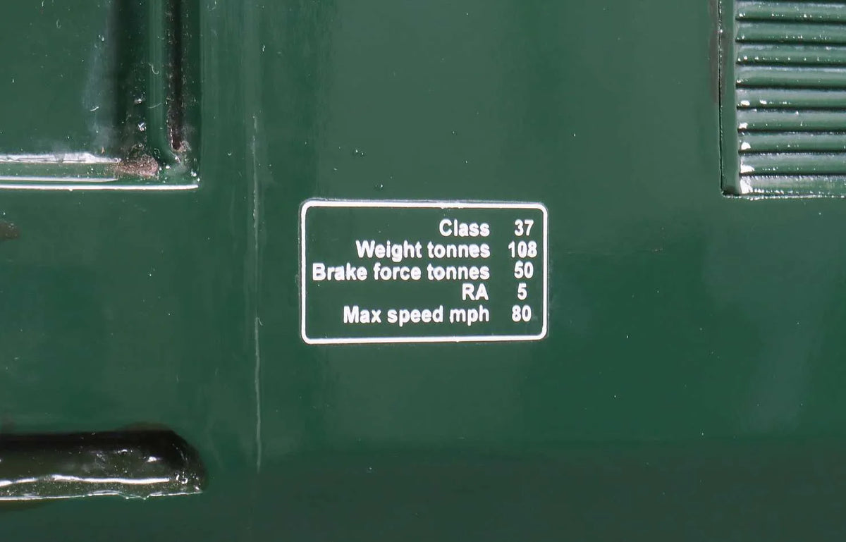 5 inch gauge Class 37 battery electric