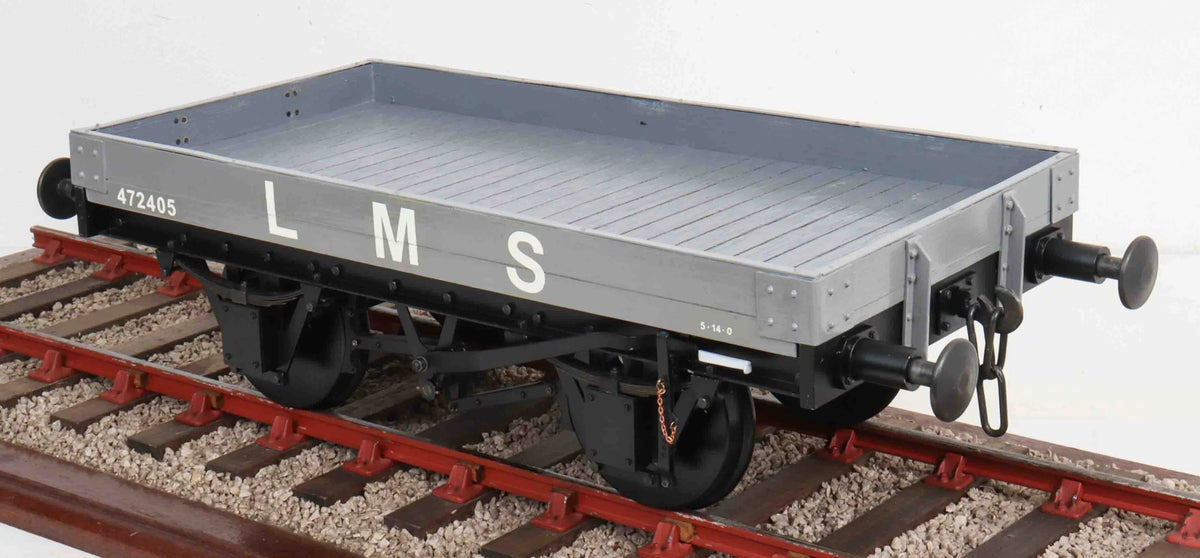 5 inch gauge LMS plank wagon