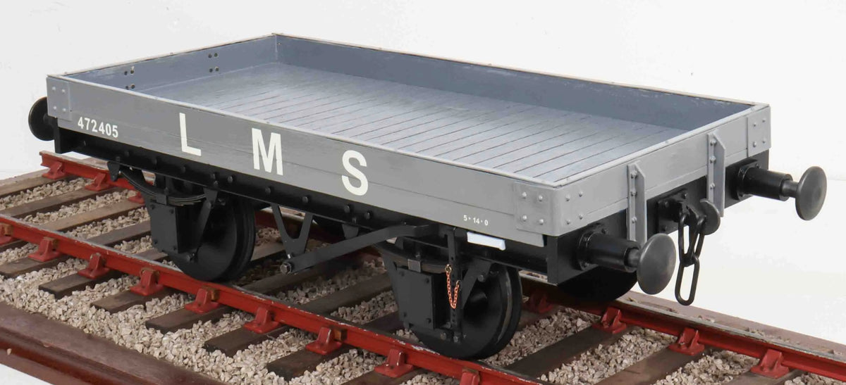 5 inch gauge LMS plank wagon