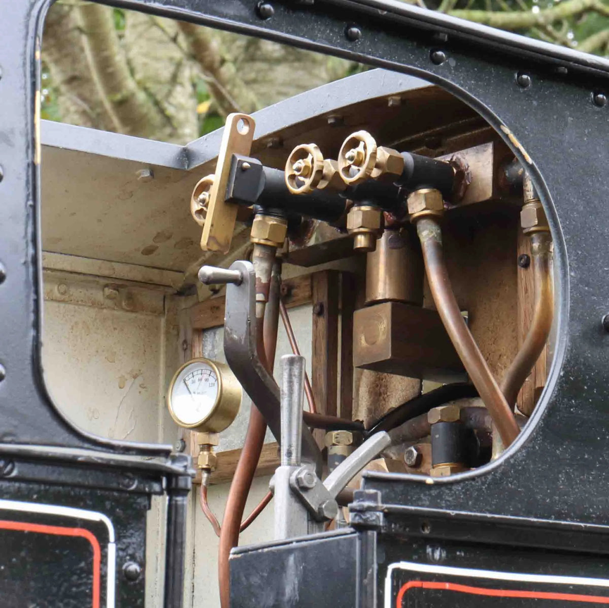 7 1/4 inch gauge Adams Radial 4-4-2T
