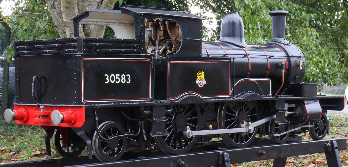 7 1/4 inch gauge Adams Radial 4-4-2T