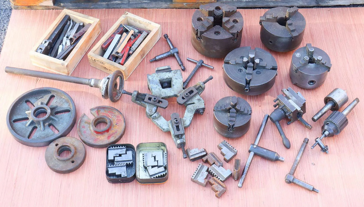 Boxford 4 1/2 inch lathe with stand