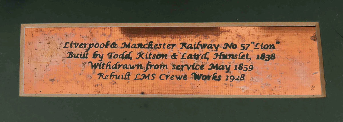 Gauge 1 Aster Liverpool & Manchester Railway "Lion"
