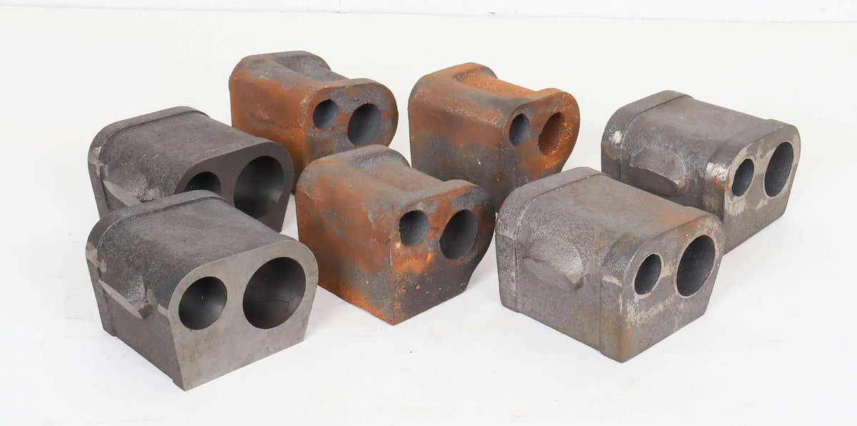 Job lot of 5 inch gauge cylinders