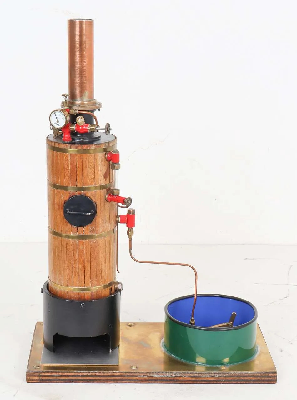 Small vertical coal-fired boiler