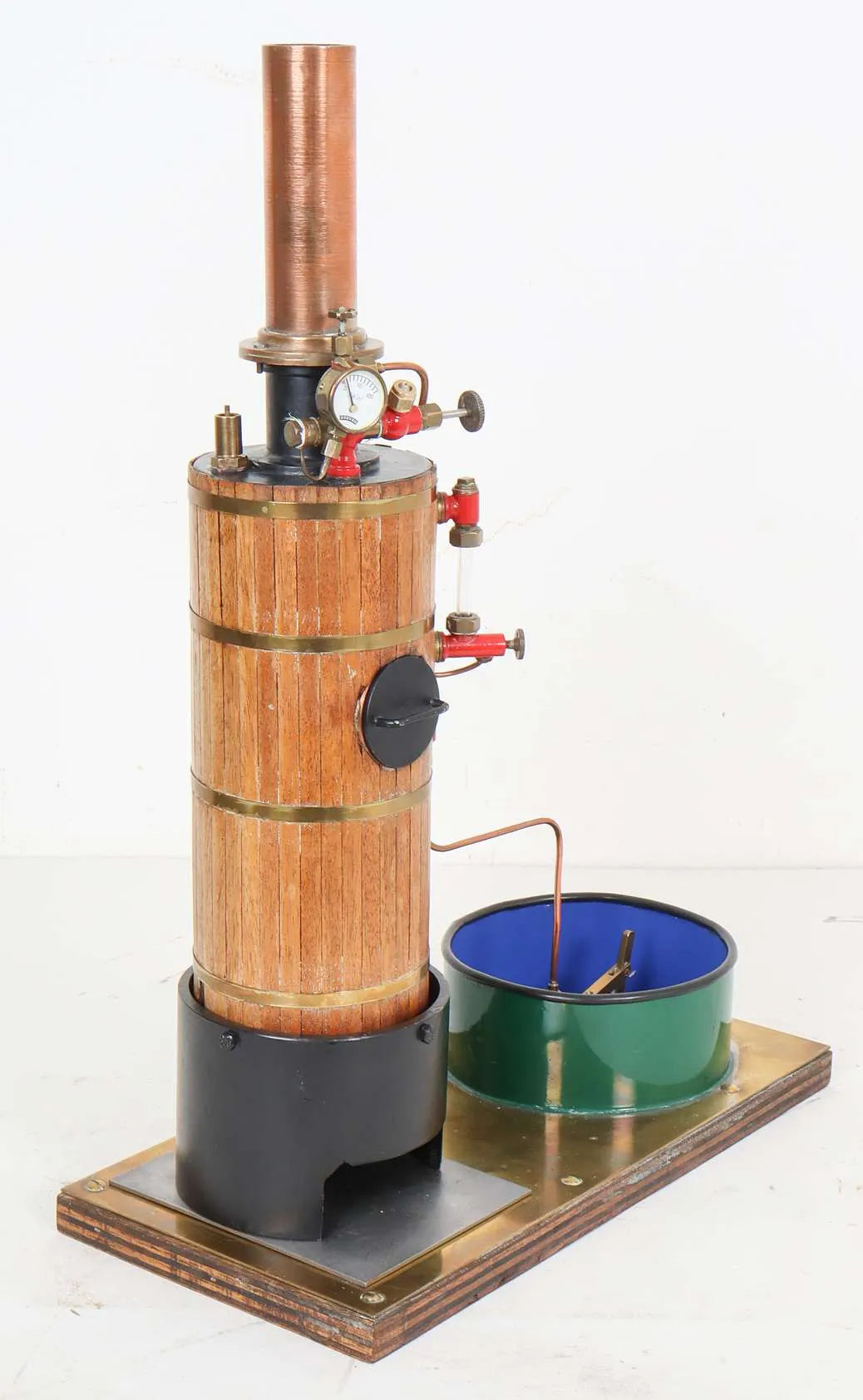 Small vertical coal-fired boiler