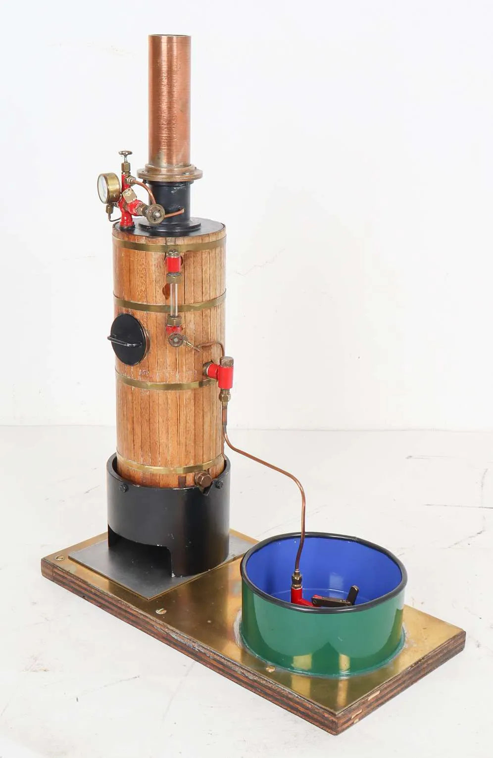 Small vertical coal-fired boiler