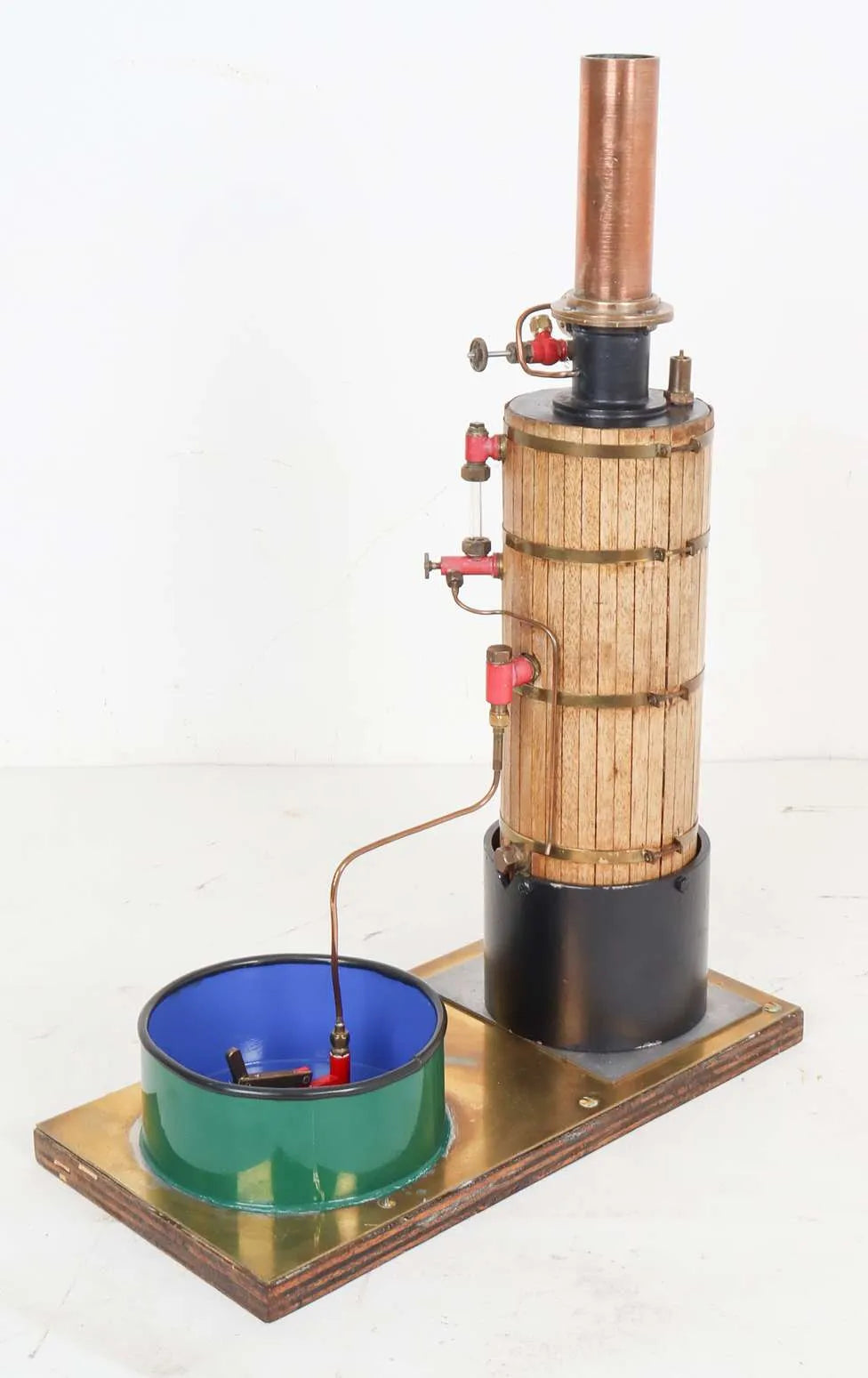 Small vertical coal-fired boiler