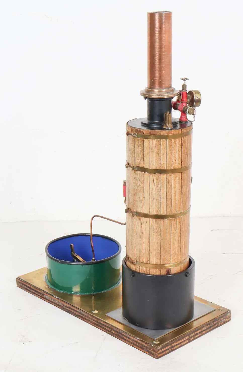Small vertical coal-fired boiler