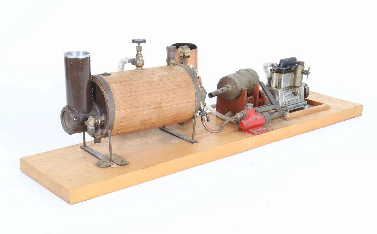 Stuart Sun with boiler