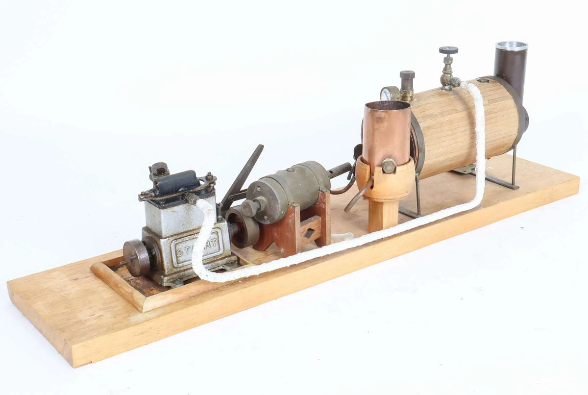 Stuart Sun with boiler