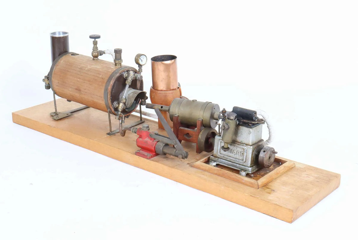 Stuart Sun with boiler