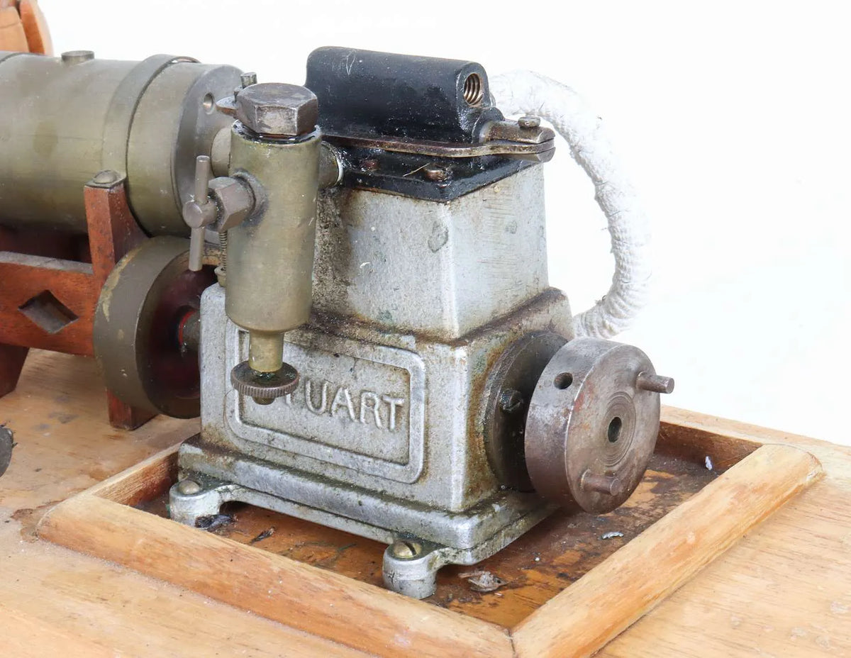 Stuart Sun with boiler
