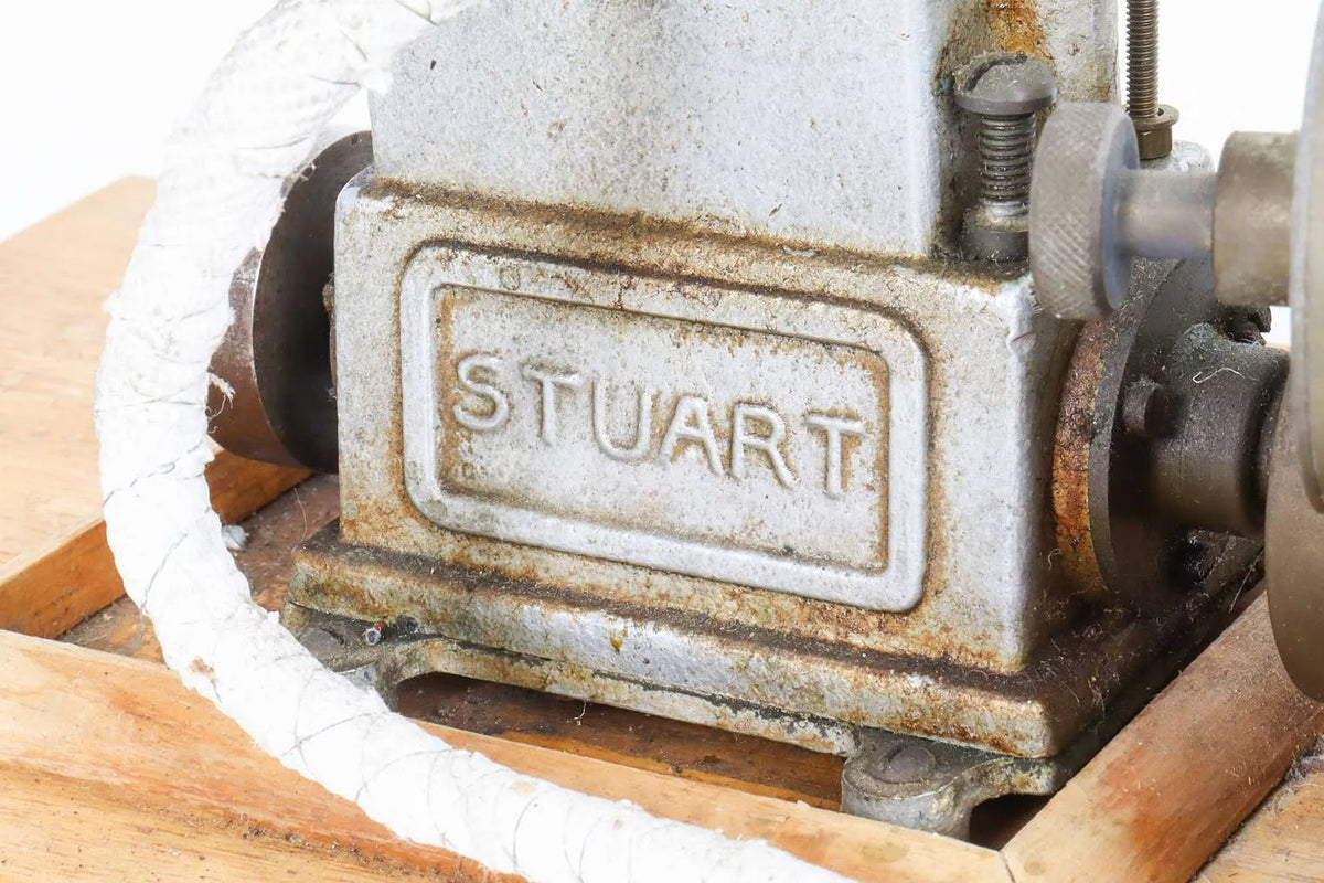 Stuart Sun with boiler