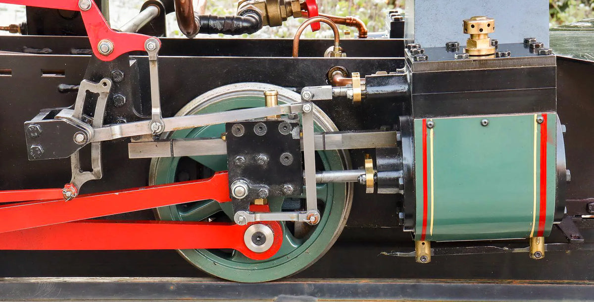 7 1/4 inch gauge "Stafford" 0-4-0ST with tender