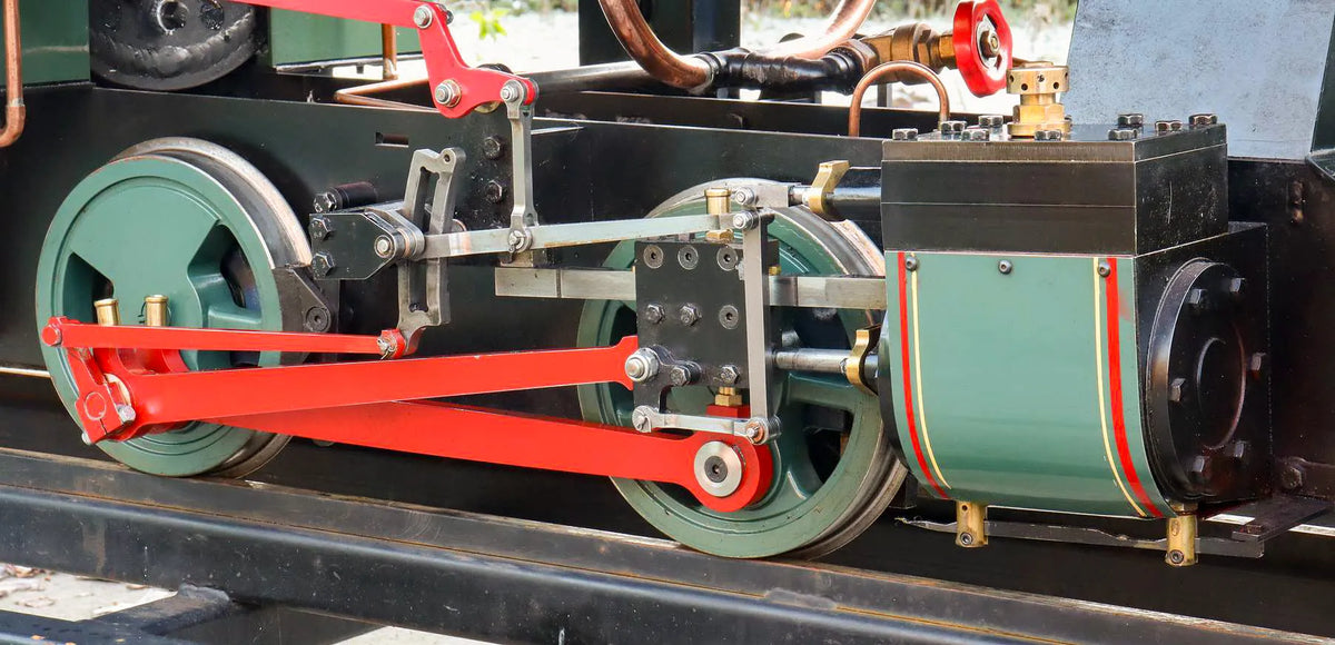 7 1/4 inch gauge "Stafford" 0-4-0ST with tender