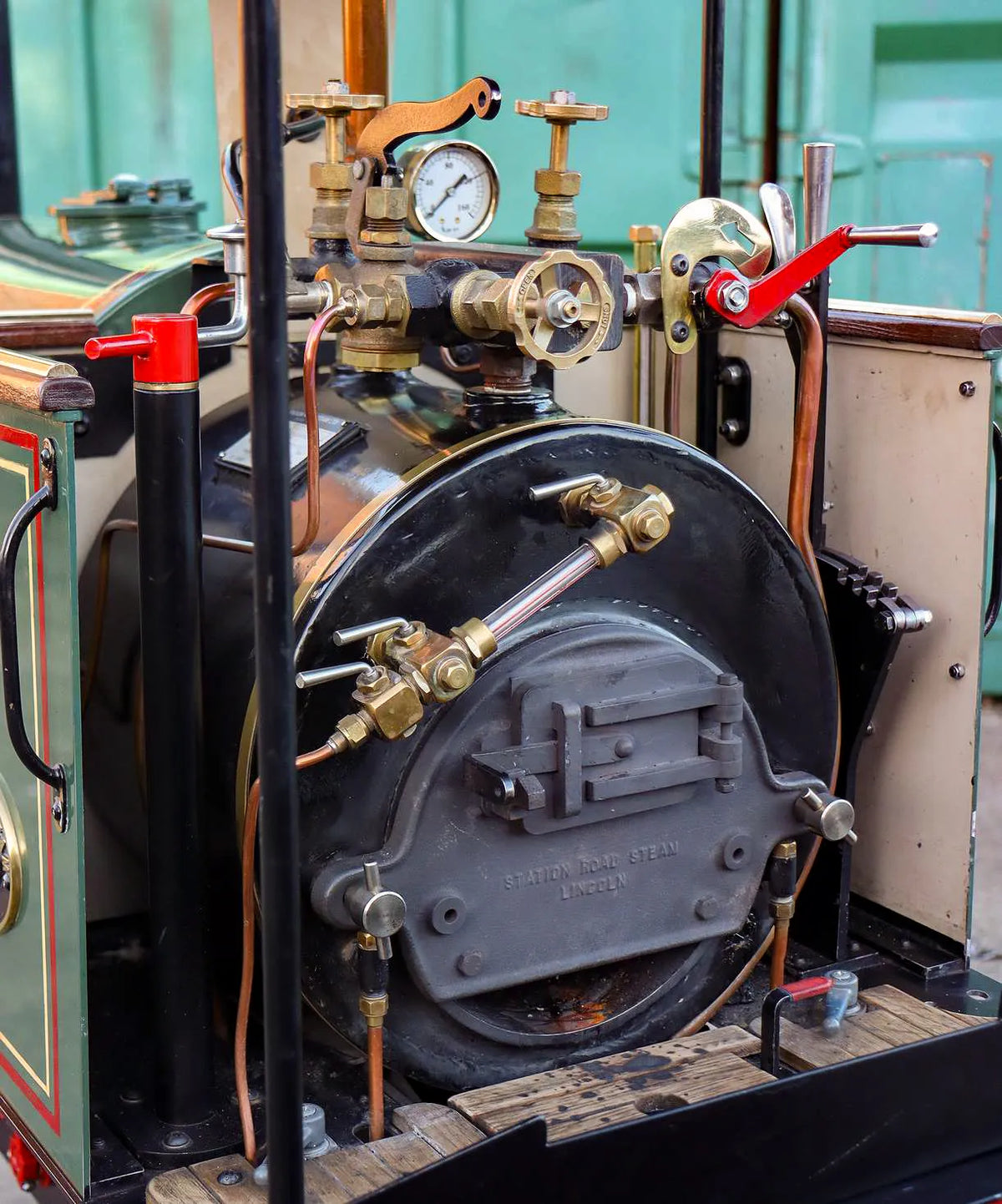 7 1/4 inch gauge "Stafford" 0-4-0ST with tender