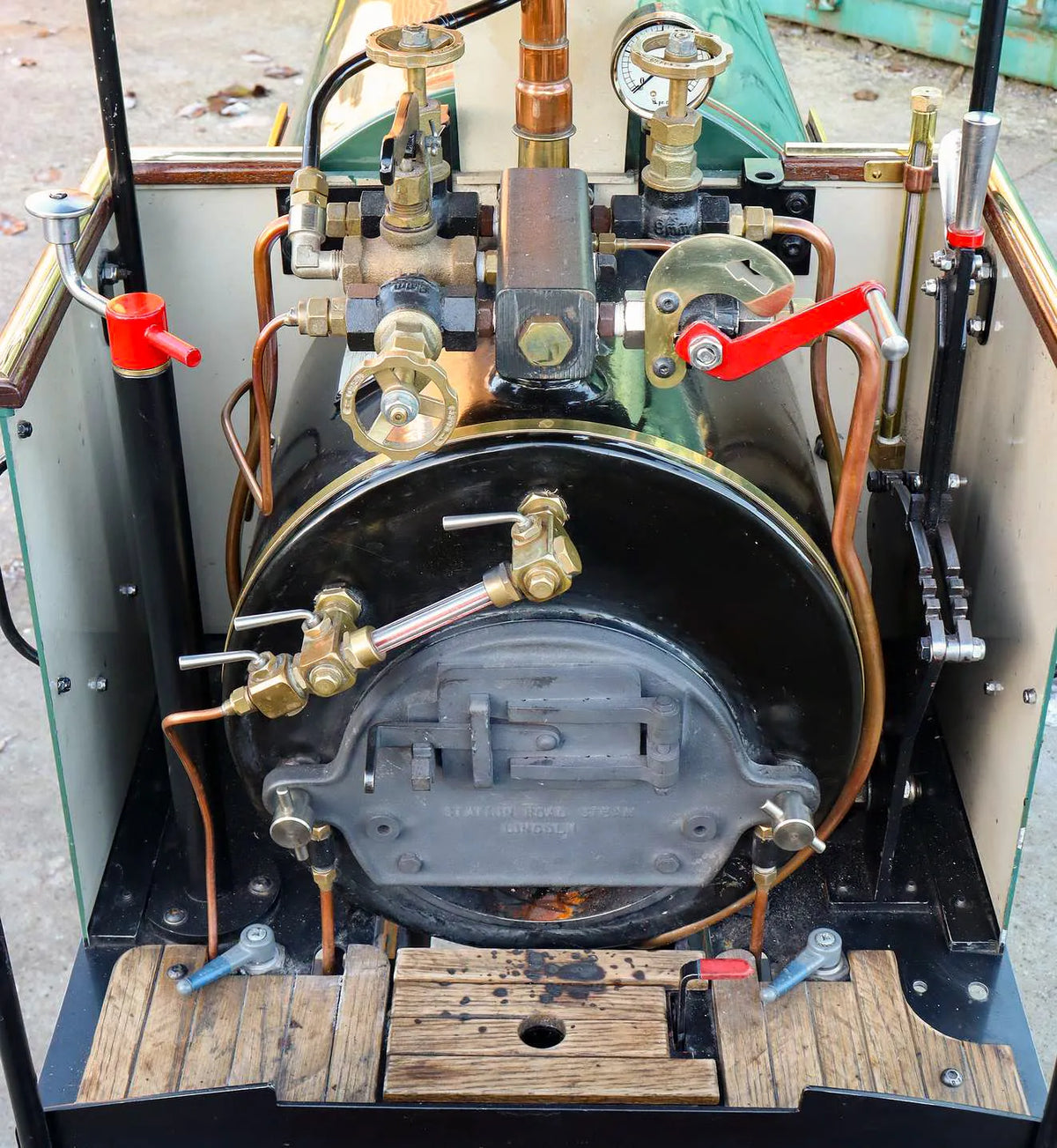 7 1/4 inch gauge "Stafford" 0-4-0ST with tender