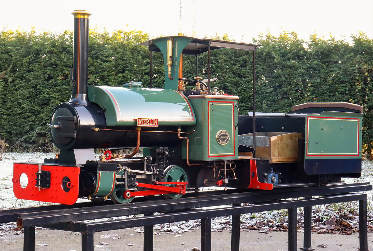 7 1/4 inch gauge "Stafford" 0-4-0ST with tender
