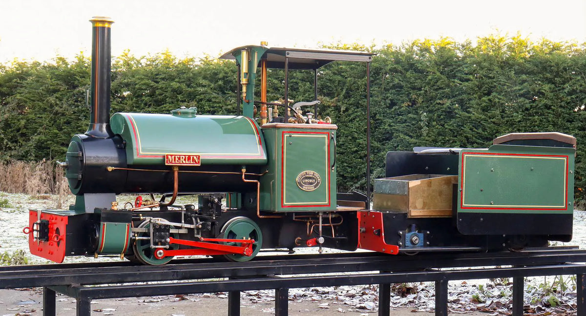 7 1/4 inch gauge "Stafford" 0-4-0ST with tender