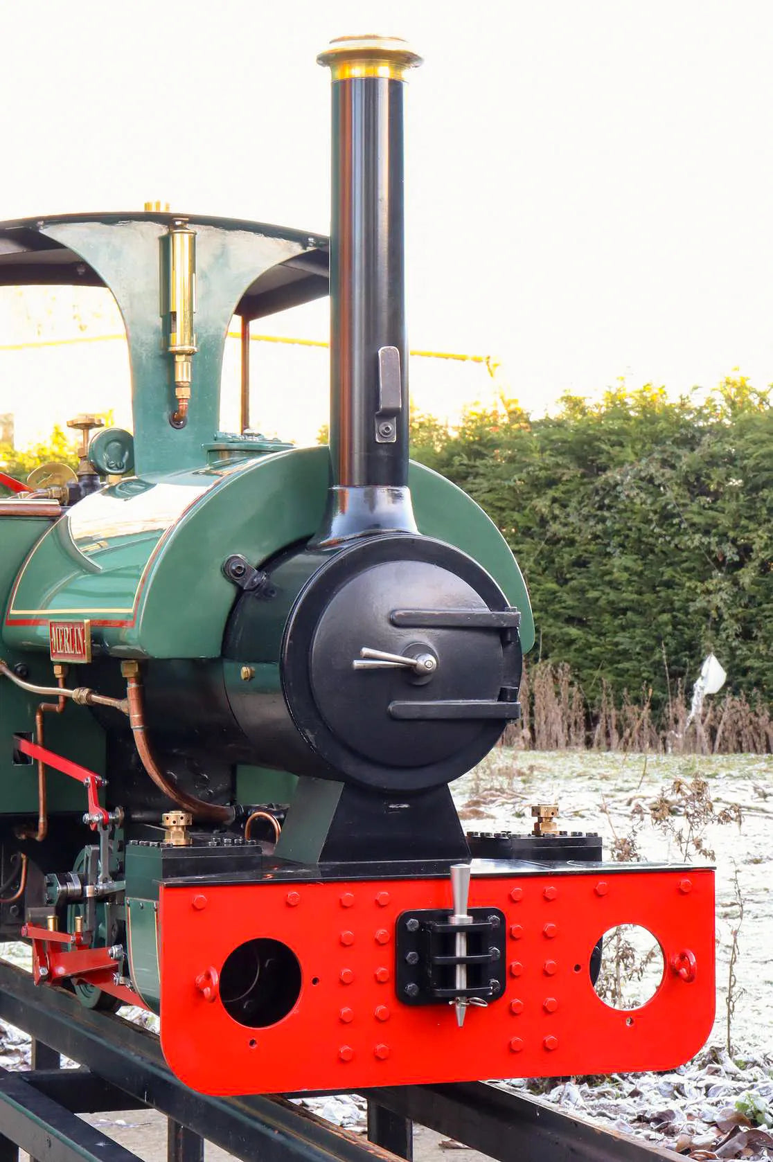 7 1/4 inch gauge "Stafford" 0-4-0ST with tender