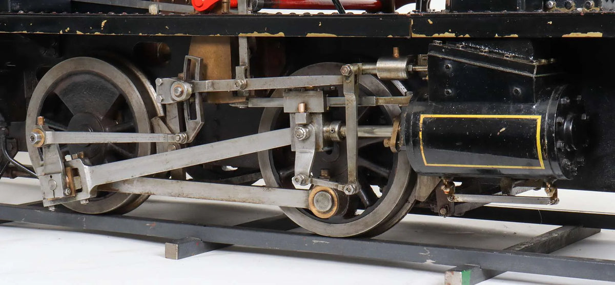 7 1/4 inch gauge "Jessie" 0-4-0T with new commercial boiler
