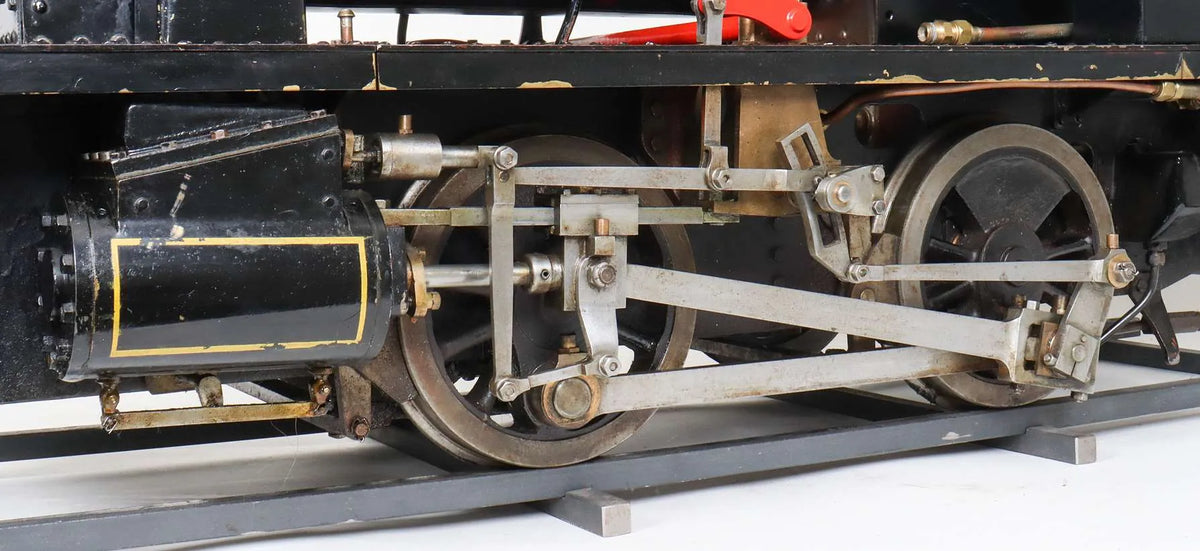 7 1/4 inch gauge "Jessie" 0-4-0T with new commercial boiler