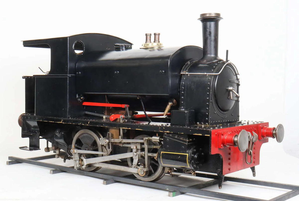 7 1/4 inch gauge "Jessie" 0-4-0T with new commercial boiler