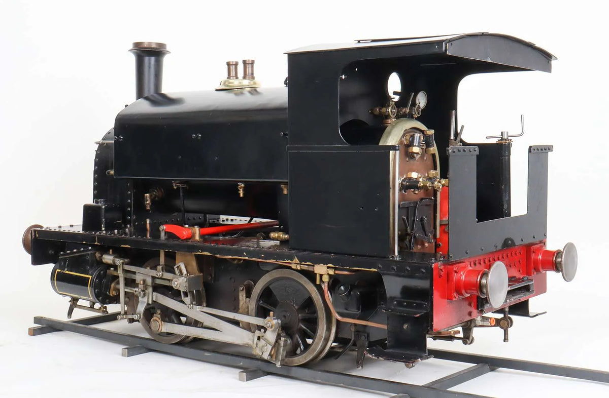 7 1/4 inch gauge "Jessie" 0-4-0T with new commercial boiler
