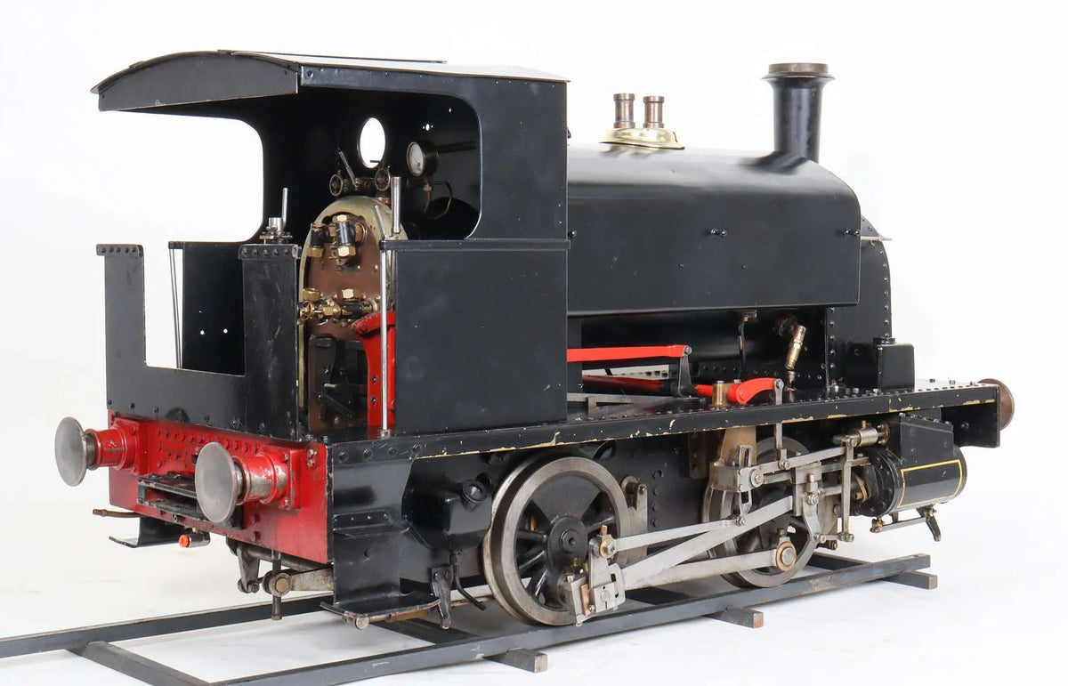7 1/4 inch gauge "Jessie" 0-4-0T with new commercial boiler