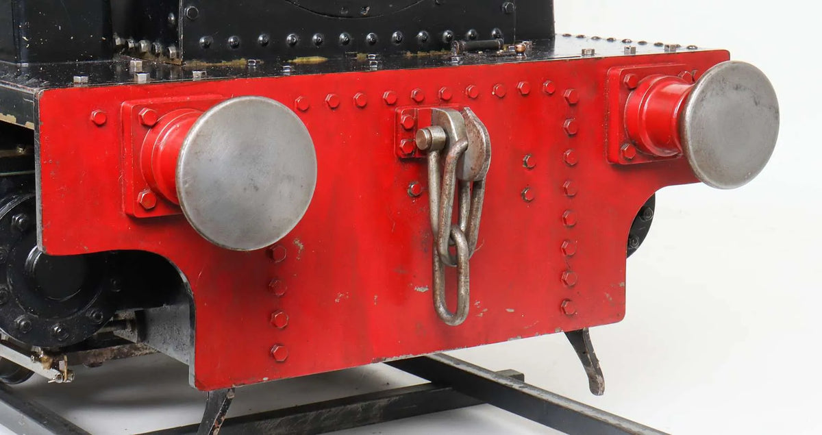 7 1/4 inch gauge "Jessie" 0-4-0T with new commercial boiler