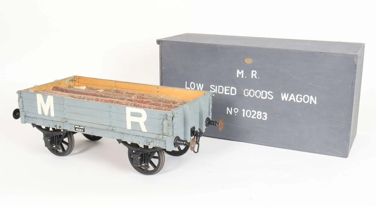 5 inch gauge three plank Midland Railway wagon