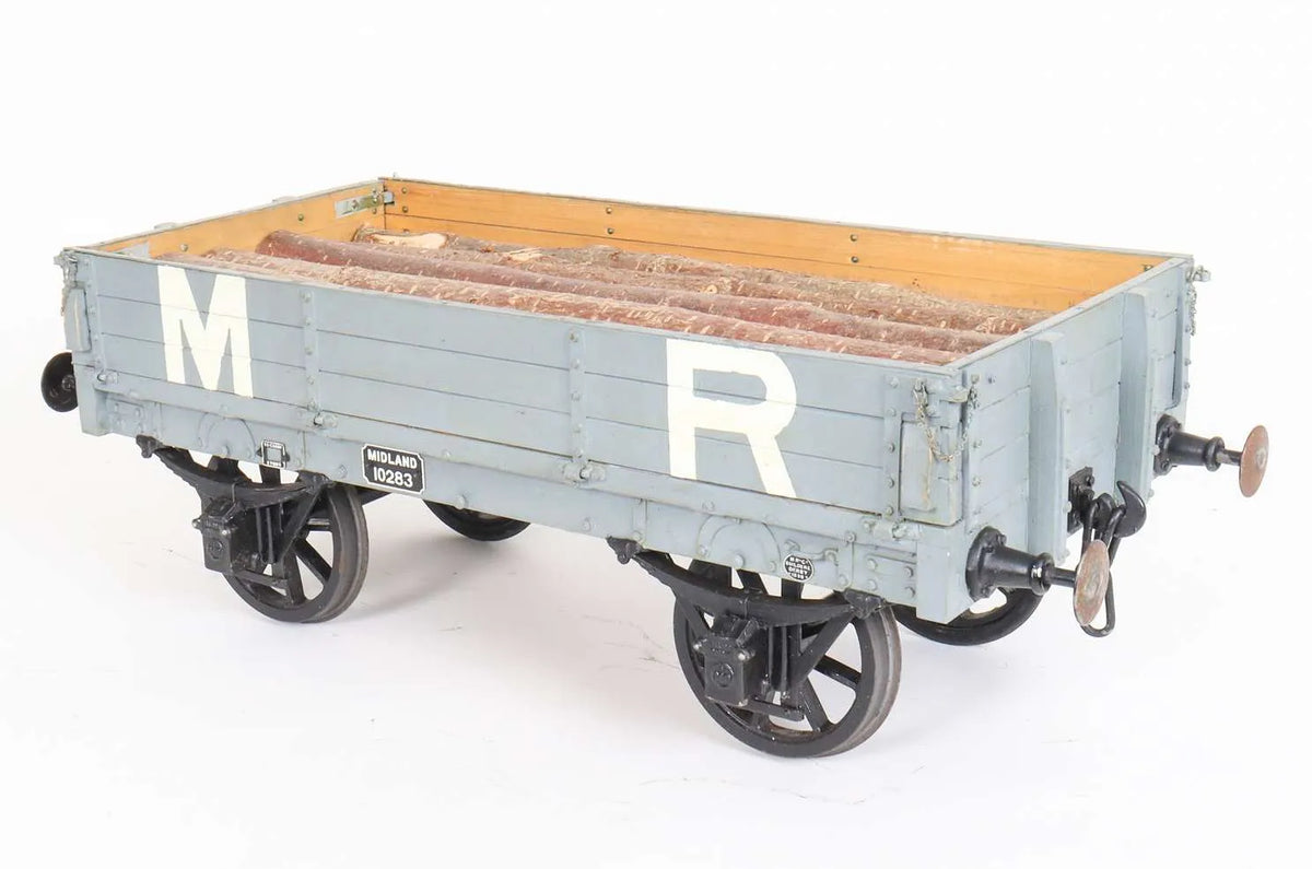 5 inch gauge three plank Midland Railway wagon