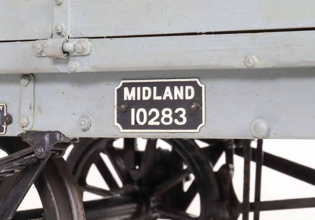 5 inch gauge three plank Midland Railway wagon