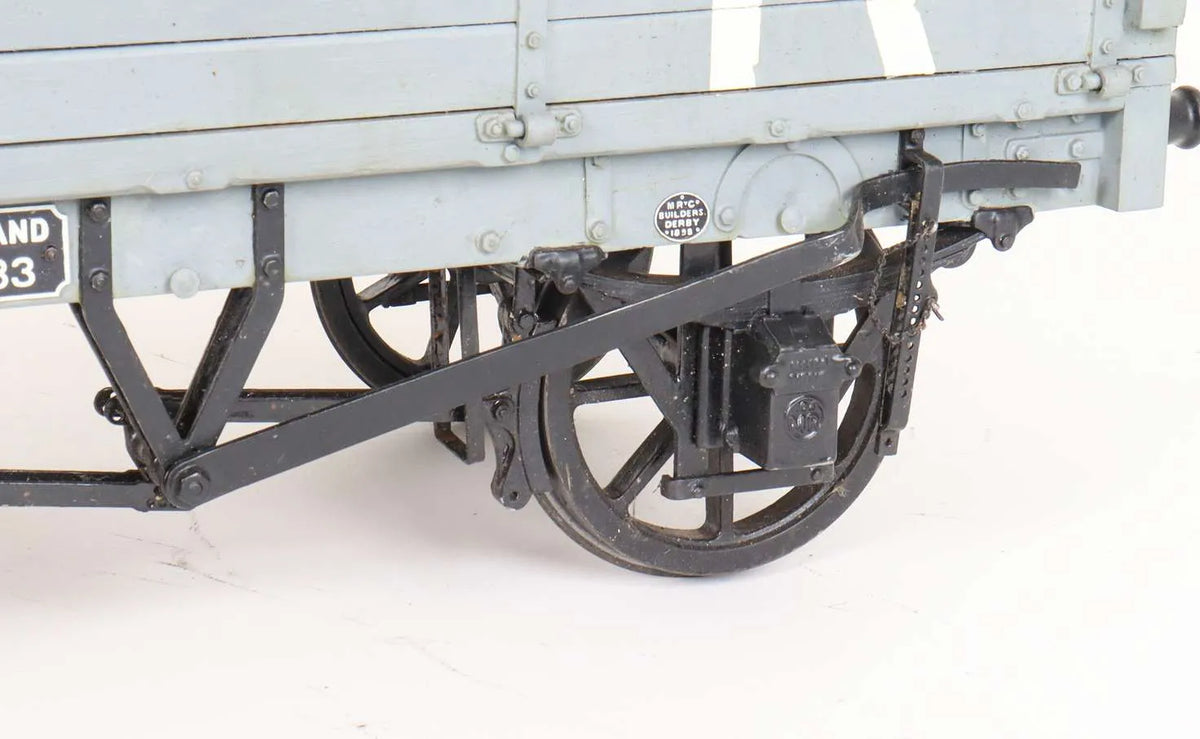 5 inch gauge three plank Midland Railway wagon