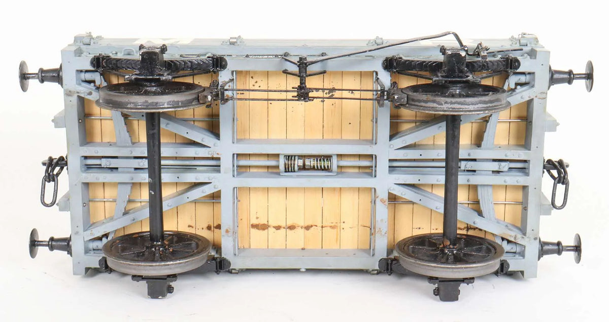 5 inch gauge three plank Midland Railway wagon