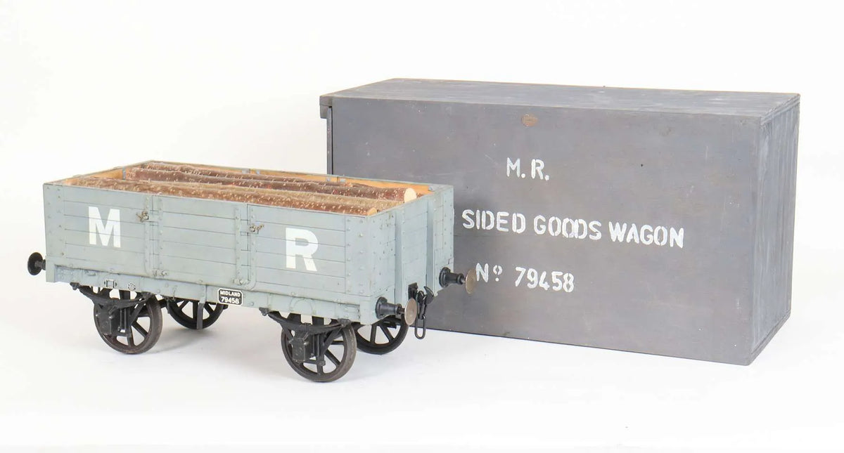 5 inch gauge five plank bottom discharge Midland Railway wagon