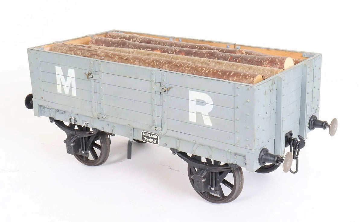 5 inch gauge five plank bottom discharge Midland Railway wagon