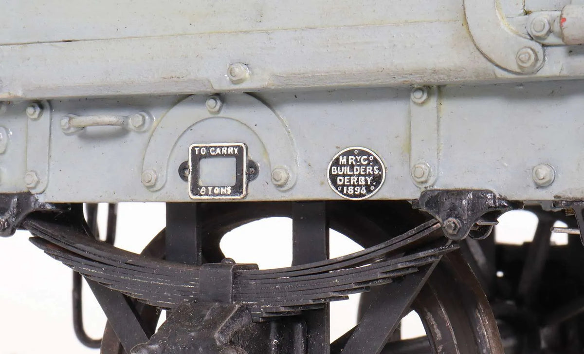 5 inch gauge five plank bottom discharge Midland Railway wagon